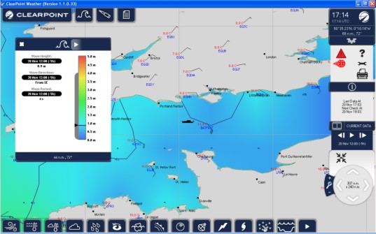 CLEARPOINT HIGH DEFINITION WEATHER SERVICE SOFTWARE AND 1 YEAR S